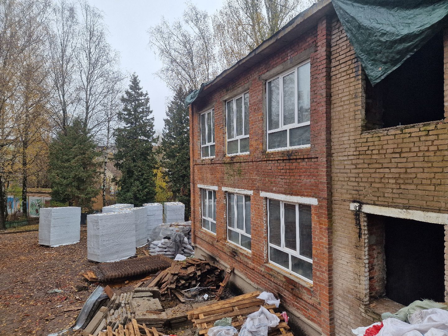 воскресенск, капитальный  ремонт, детский  сад,