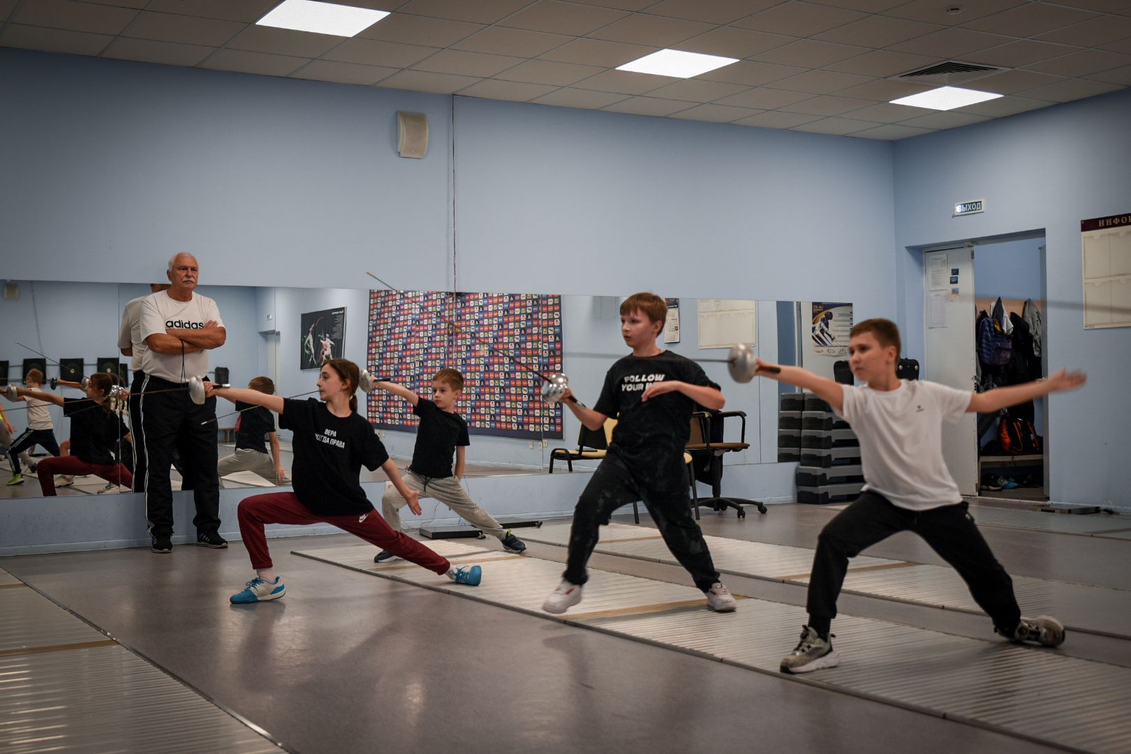 бронницы, фехтование в бронницах, дети, спорт в бронницах,