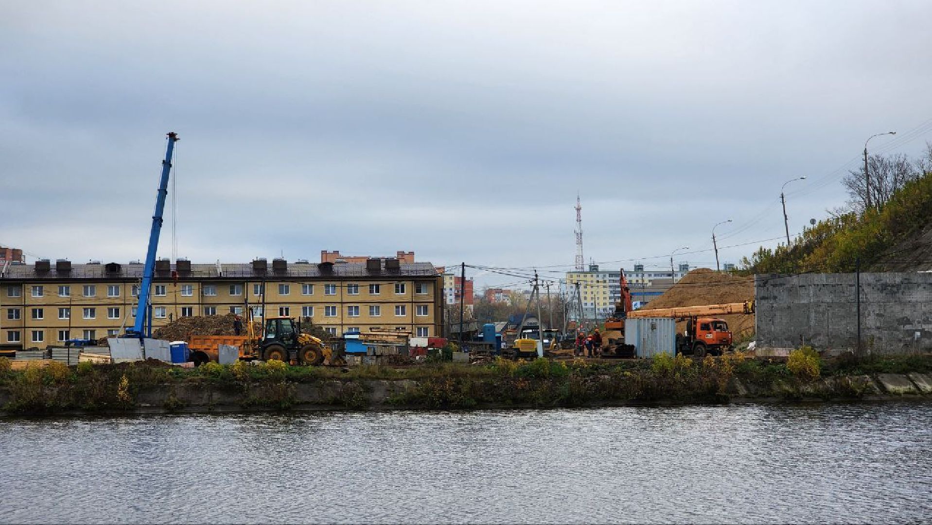 Дмитров, Рогачевский мост, Мостоотряд-90, Канал имени Москвы, Минтранс,