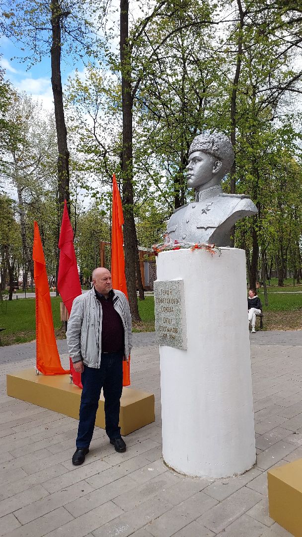день победы, серпухов, парк, олег степанов, герой,