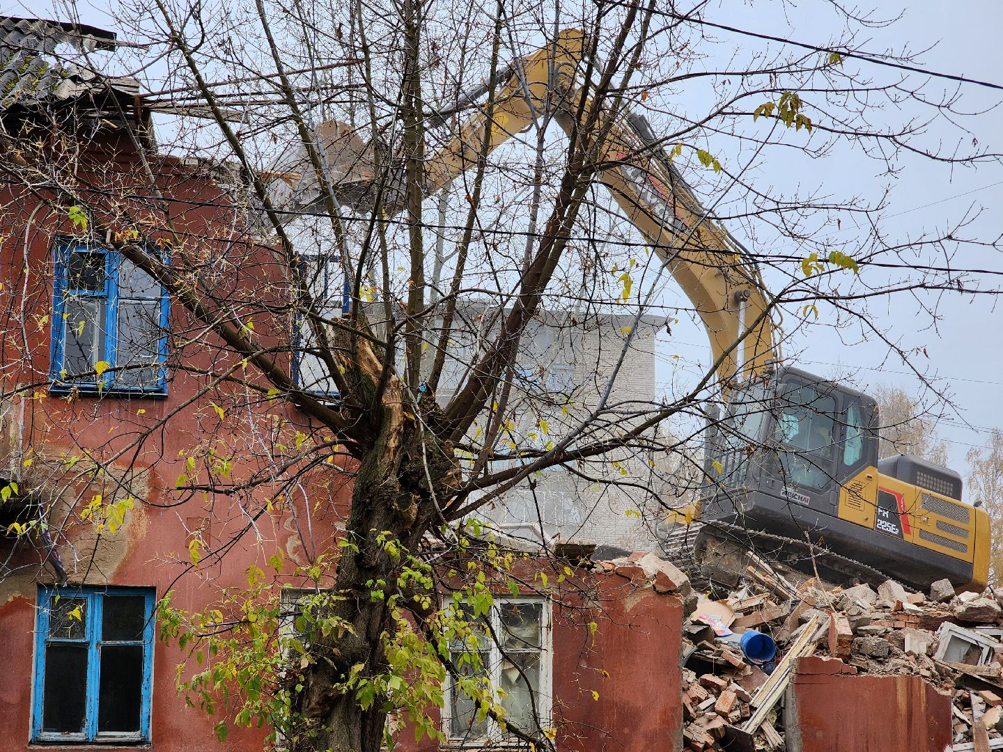 аварийный дом, программа переселения из аварийного жилья, снос аварийного дома, старая купавна, богородский городской округ,