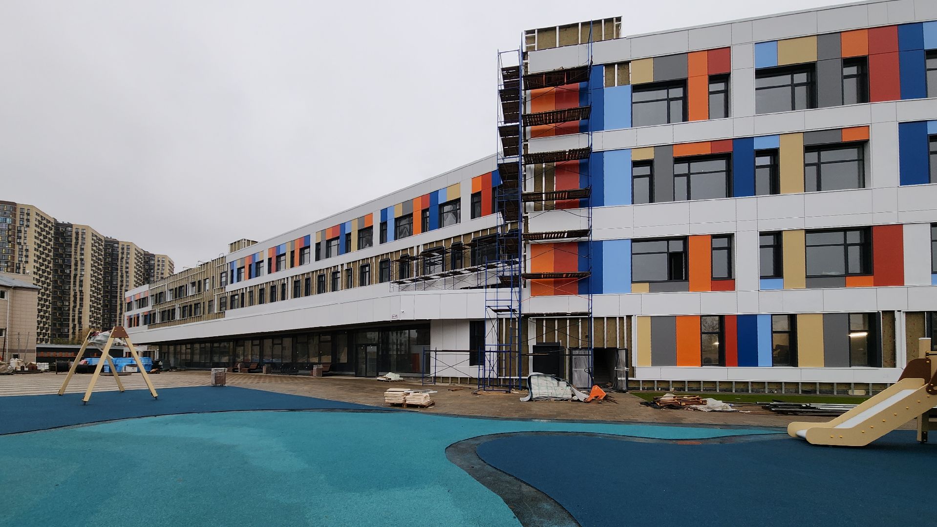 строительство, новая школа, красногорск,