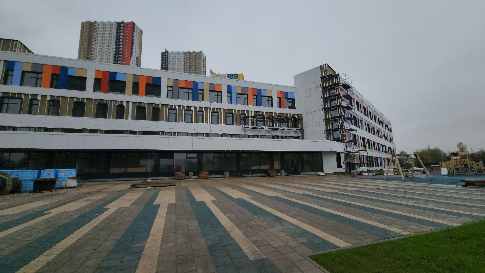 строительство, новая школа, красногорск,