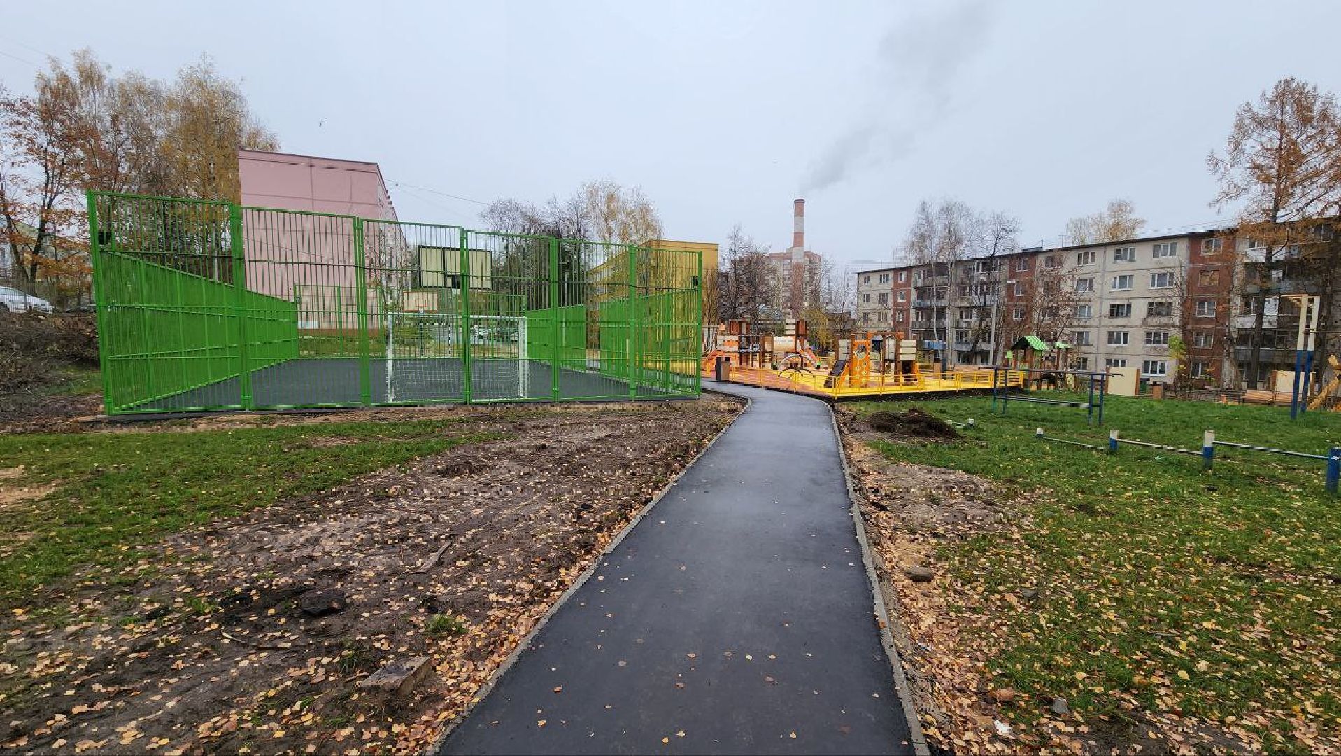 Дмитров, Комплексное благоустройство дворов, Микрорайон Космонавтов, Минблаго,