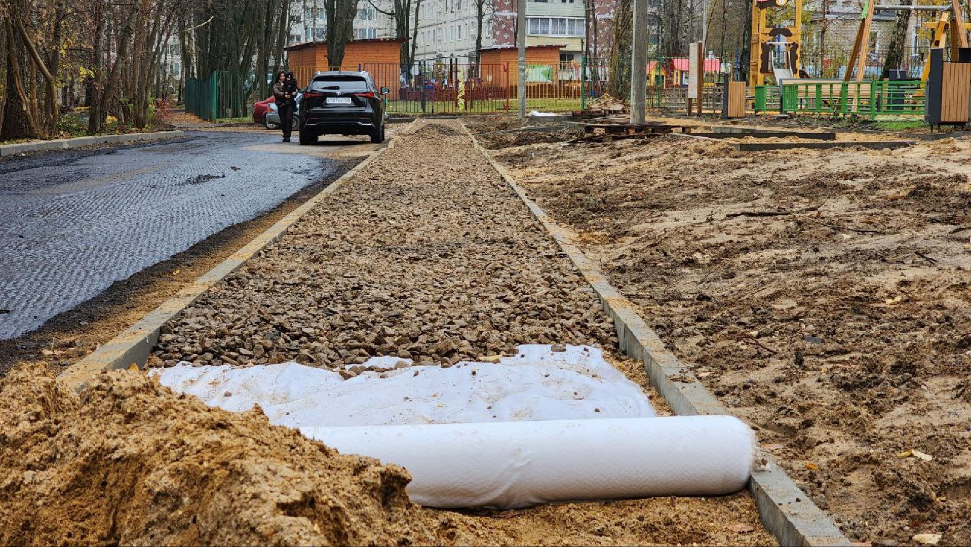 Дмитров, Комплексное благоустройство дворов, Микрорайон Космонавтов, Минблаго,