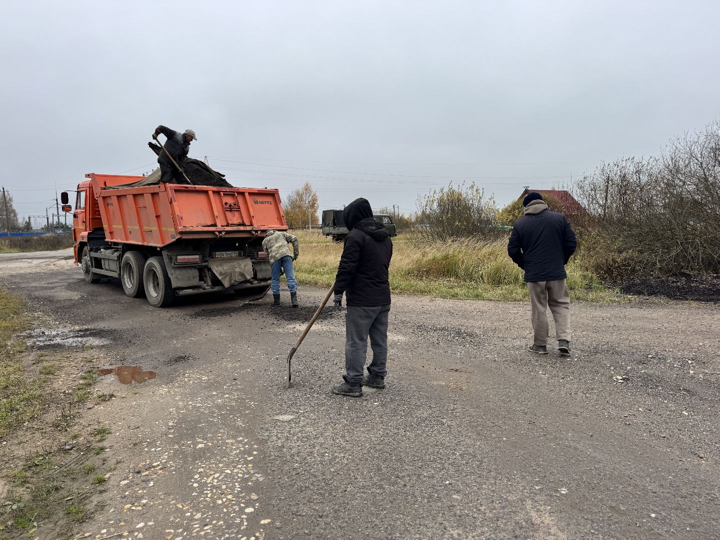 шаховская, ямочный ремон, ямочный ремонт дорог,