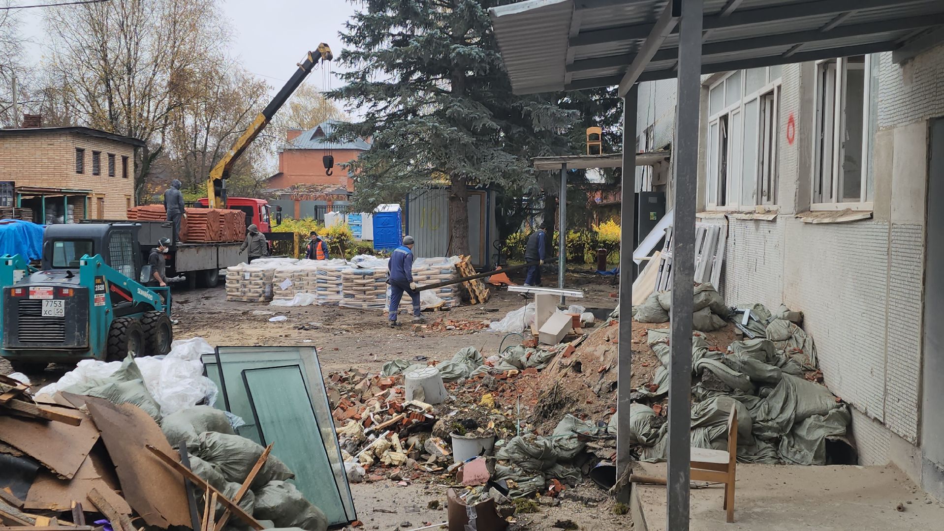 серпухов, капитальный ремонт детского сада, детский сад ласточка в серпухове,