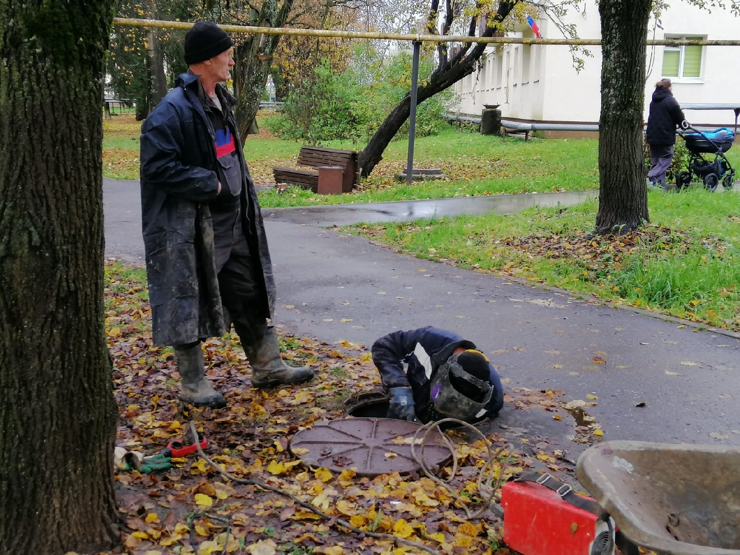 канализационная сеть, канализационные колодцы, жкх, городской округ восход,
