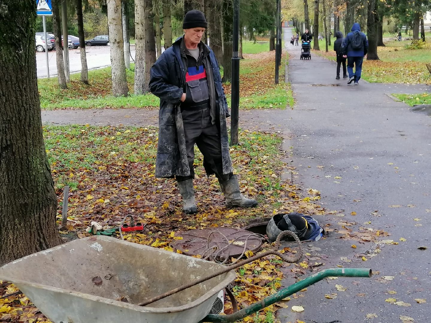 канализационная сеть, канализационные колодцы, жкх, городской округ восход,