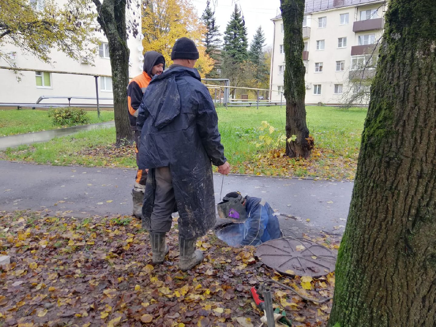 канализационная сеть, канализационные колодцы, жкх, городской округ восход,