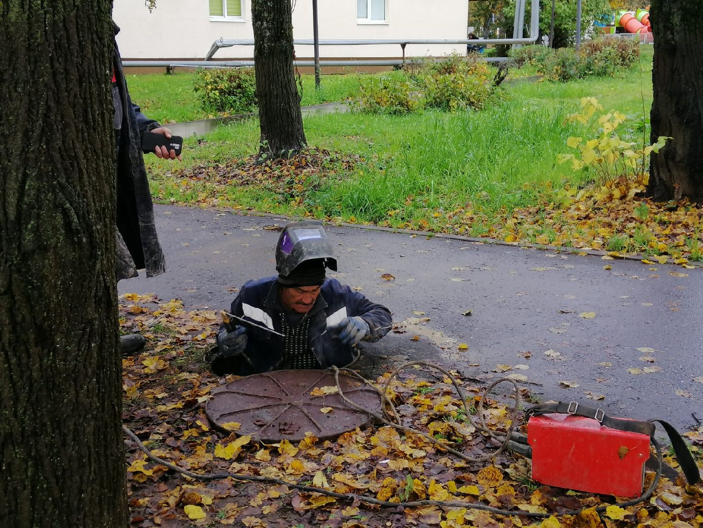 канализационная сеть, канализационные колодцы, жкх, городской округ восход,