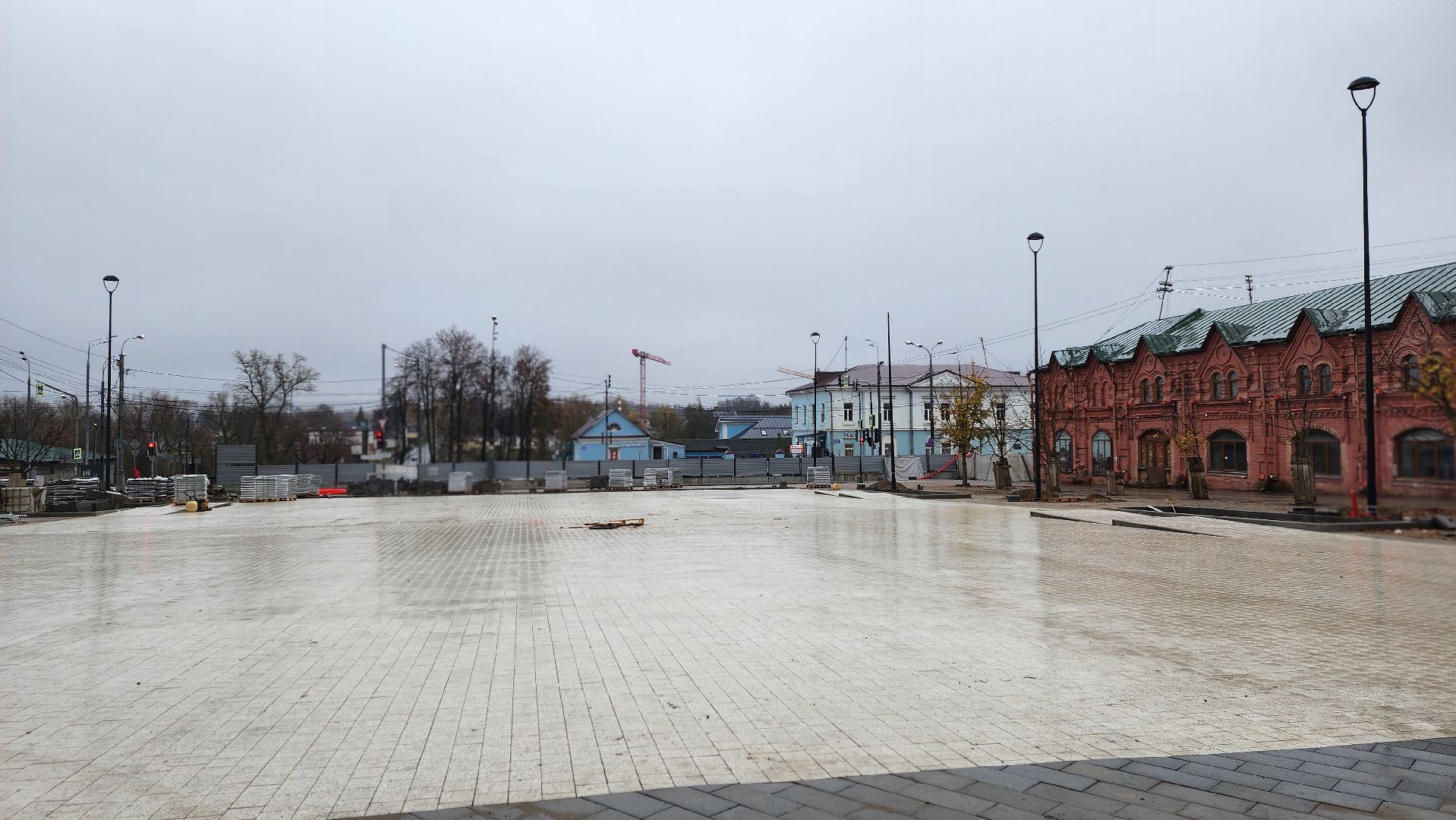 клин , благоустройство, советская площадь, папивинский бульвар,