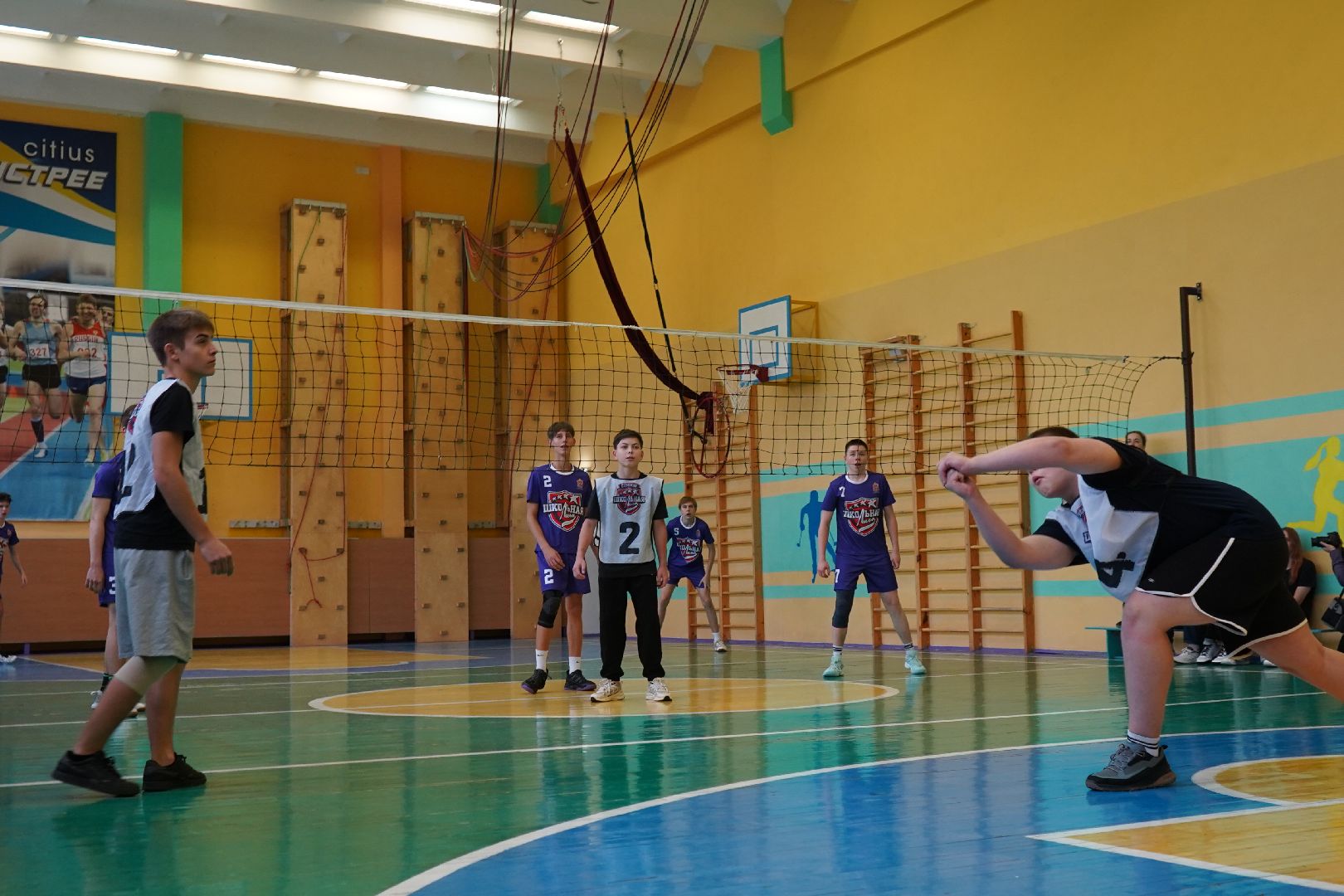 ступино, школьная лига, волейбол, школа 9,