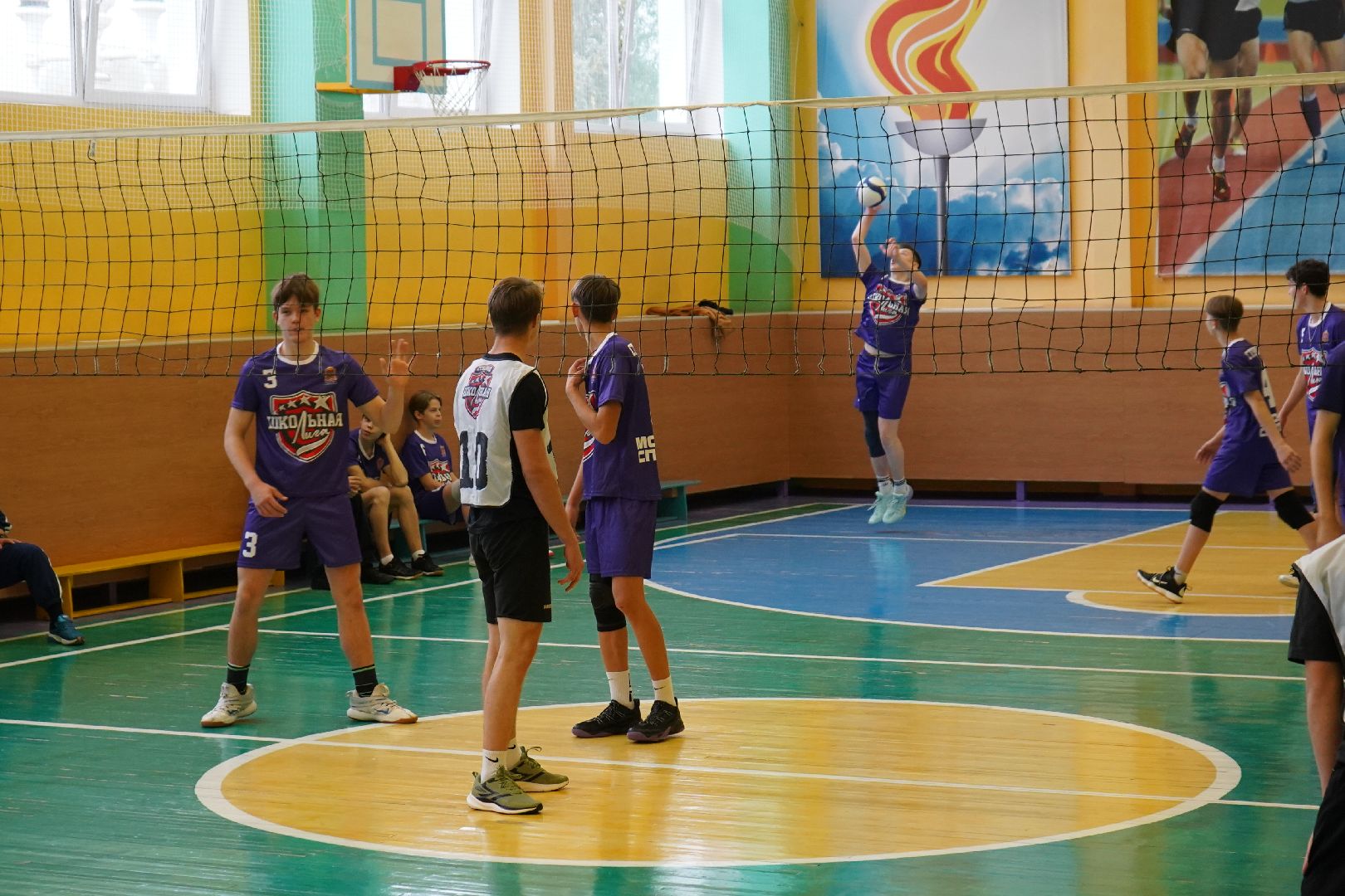 ступино, школьная лига, волейбол, школа 9,