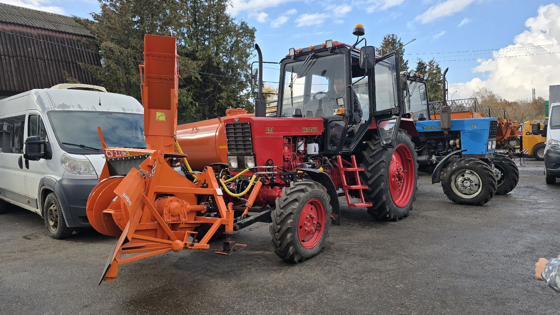 Коломна, подготовка к зиме, спецтехника,