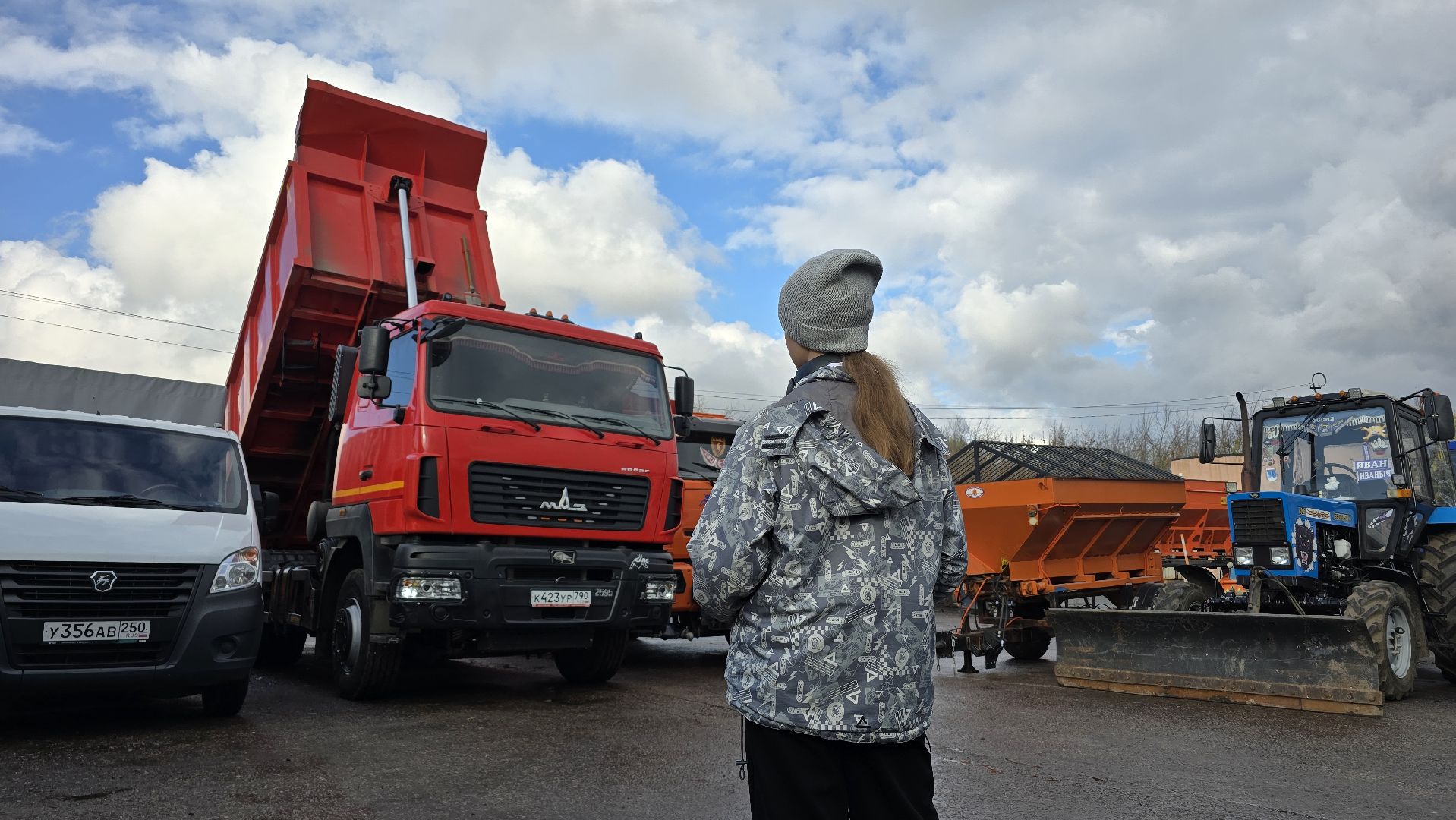 Коломна, подготовка к зиме, спецтехника,