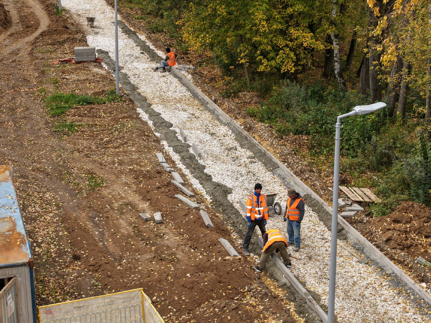 видео с коптера, сквер в бронницах, благоустройство в бронницах,
