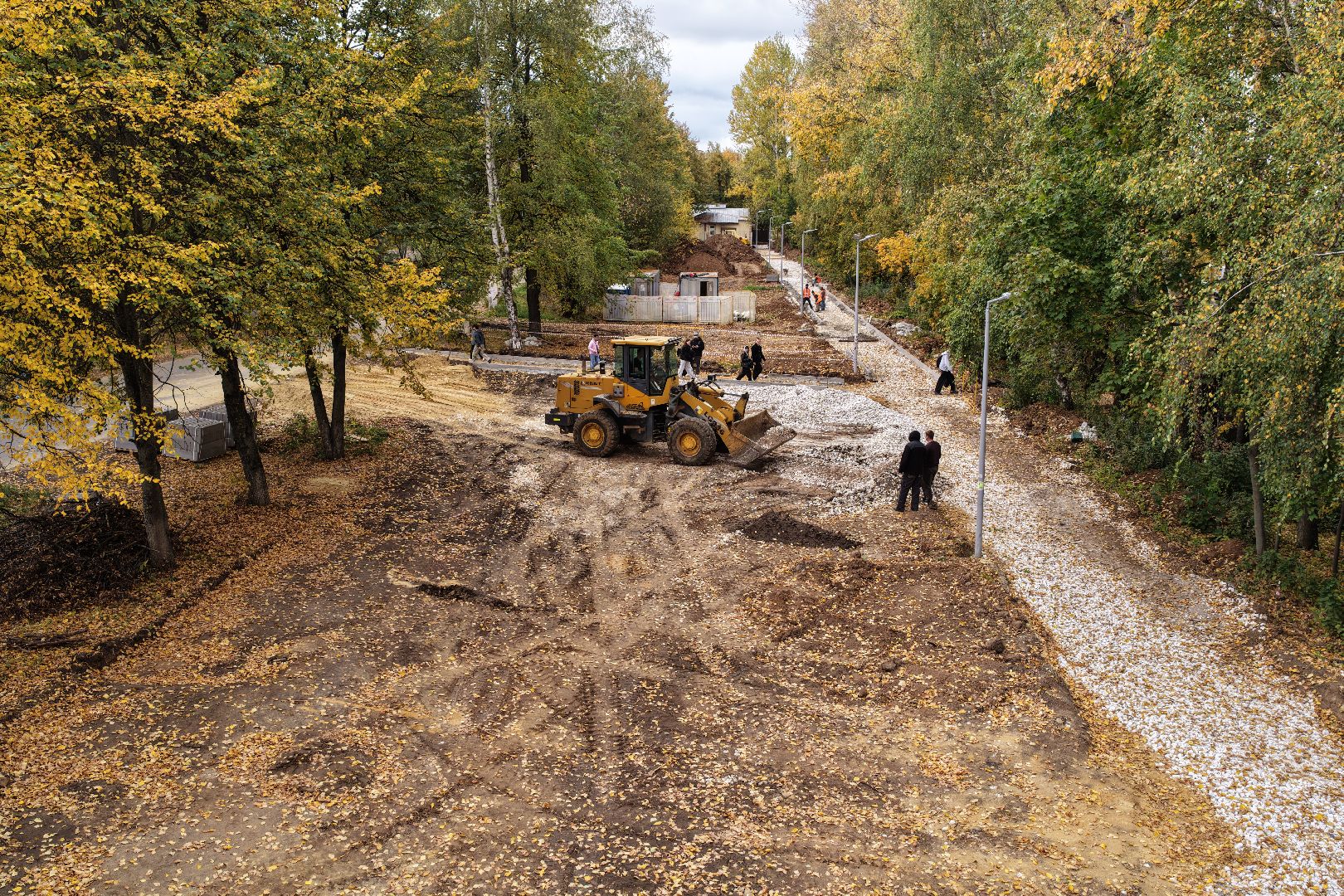 видео с коптера, сквер в бронницах, благоустройство в бронницах,
