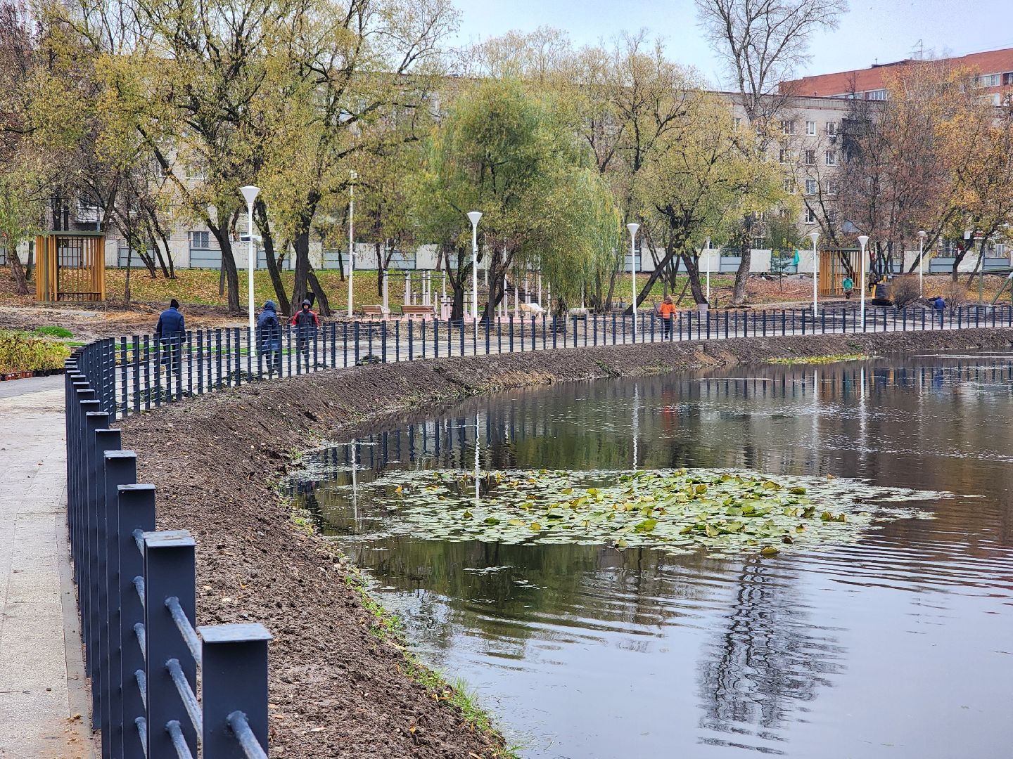 пушкино, травинское озеро, травинская набережная, пушкинский городской округ, комфортная среда, команда губернатора, парк,место , место отдыха,