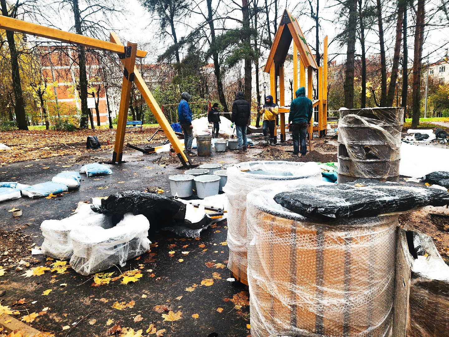 пущино , серпухов, детские и спортивные площадки, комплексное благоустройство,