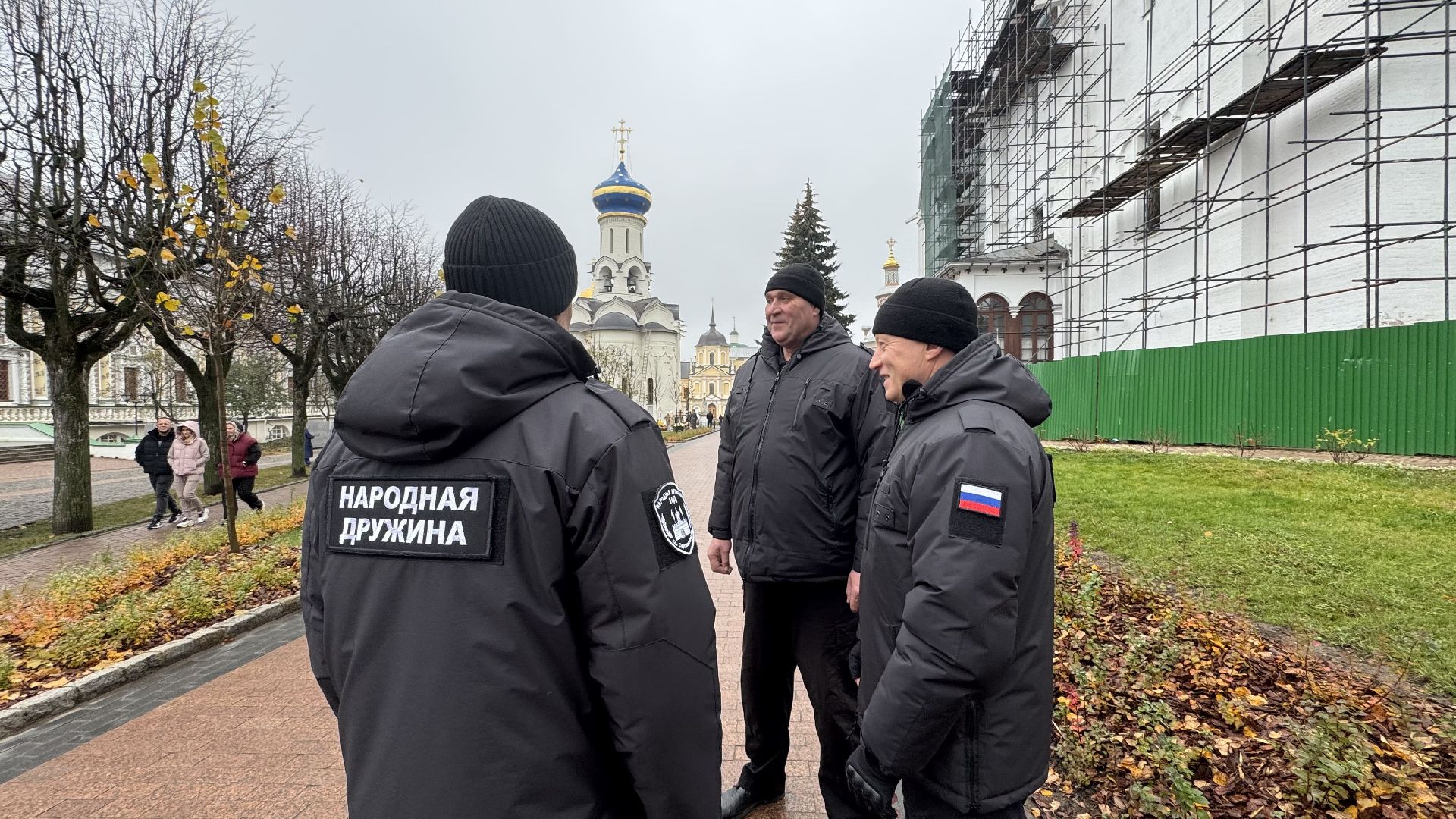 Сергиев Посад, народная дружина, Троице-Сергиева лавра,