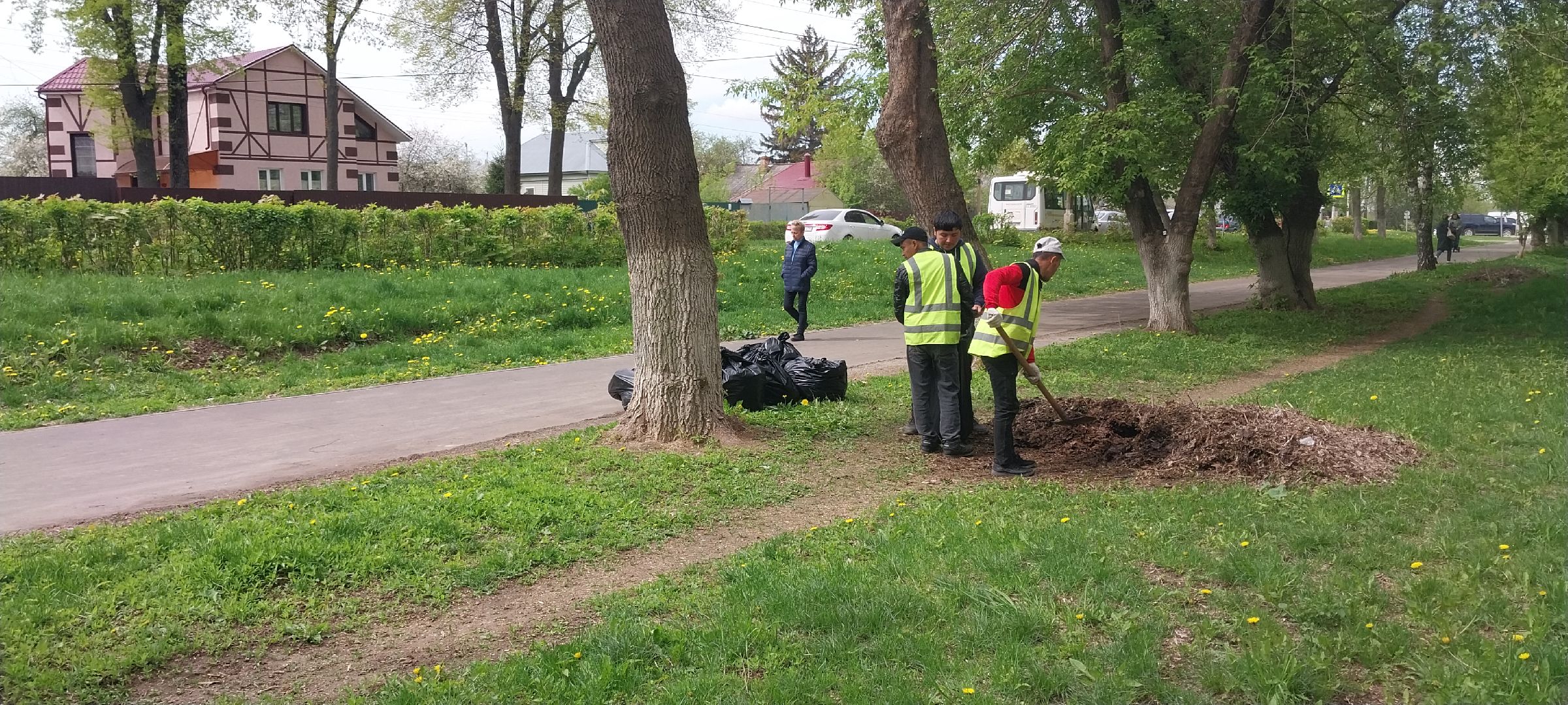 Коломна, благоустройство, двор