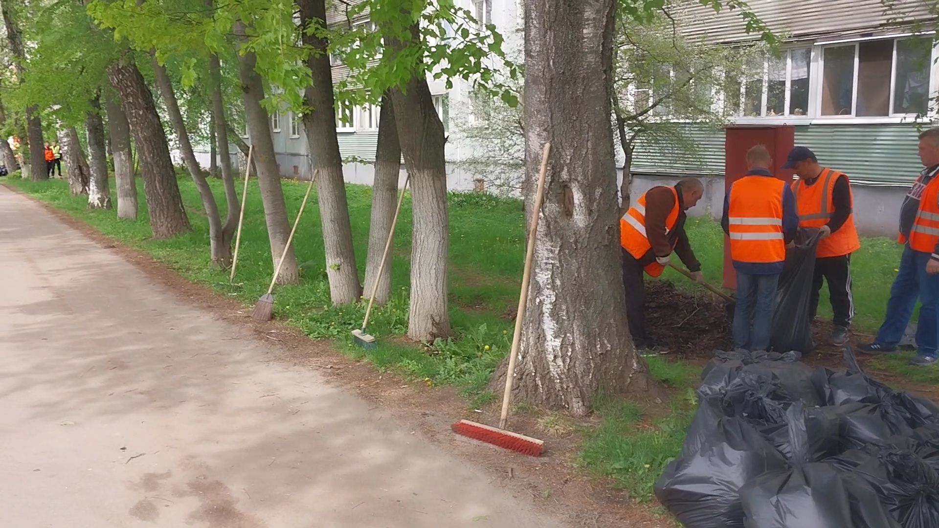 Коломна, благоустройство, двор