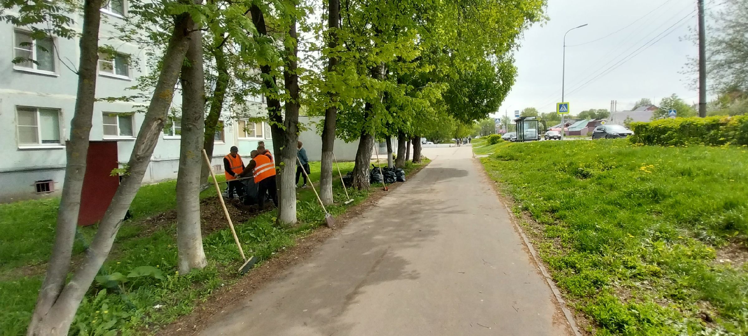 Коломна, благоустройство, двор