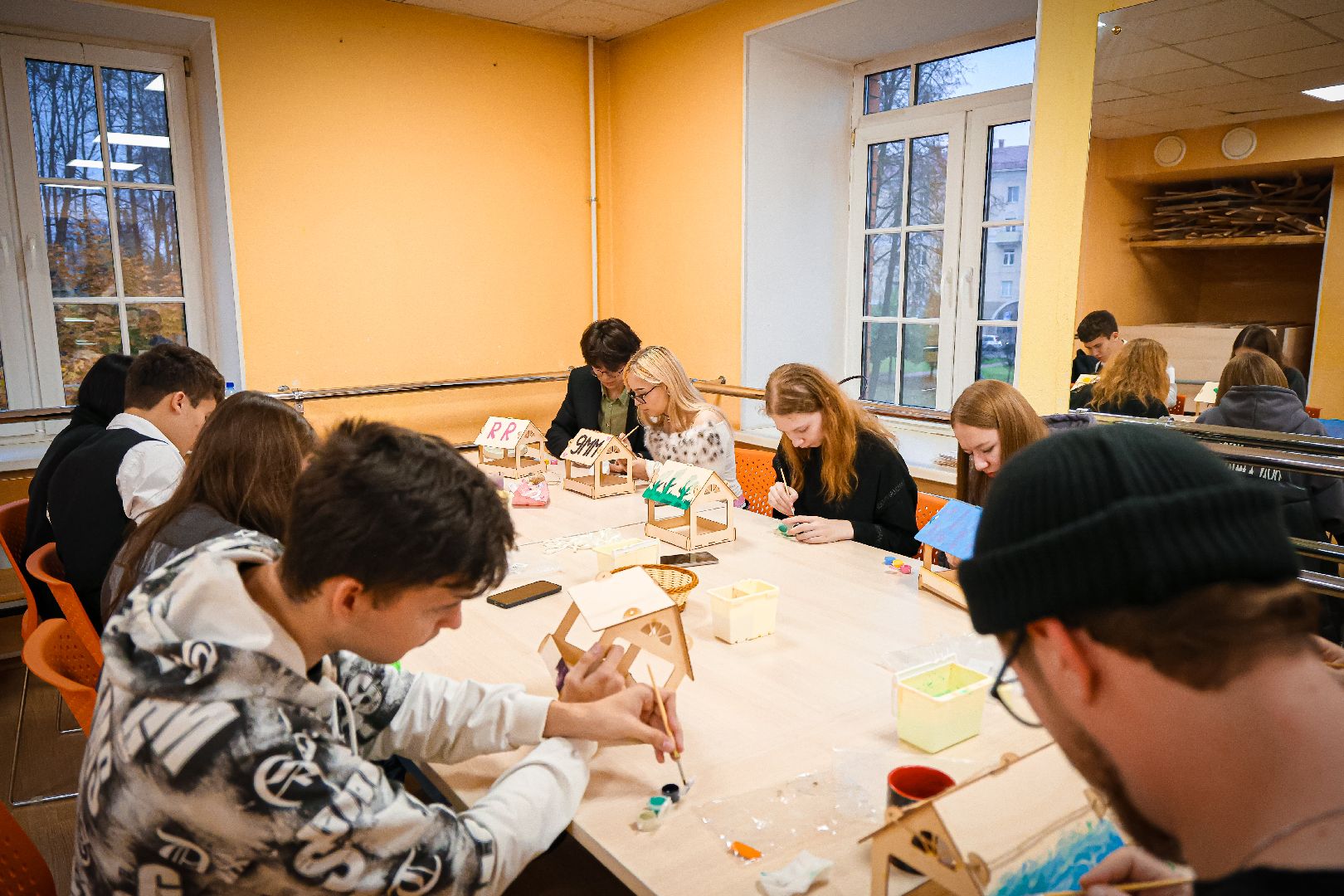 клин, общество, волонтеры, кормушки для птиц,