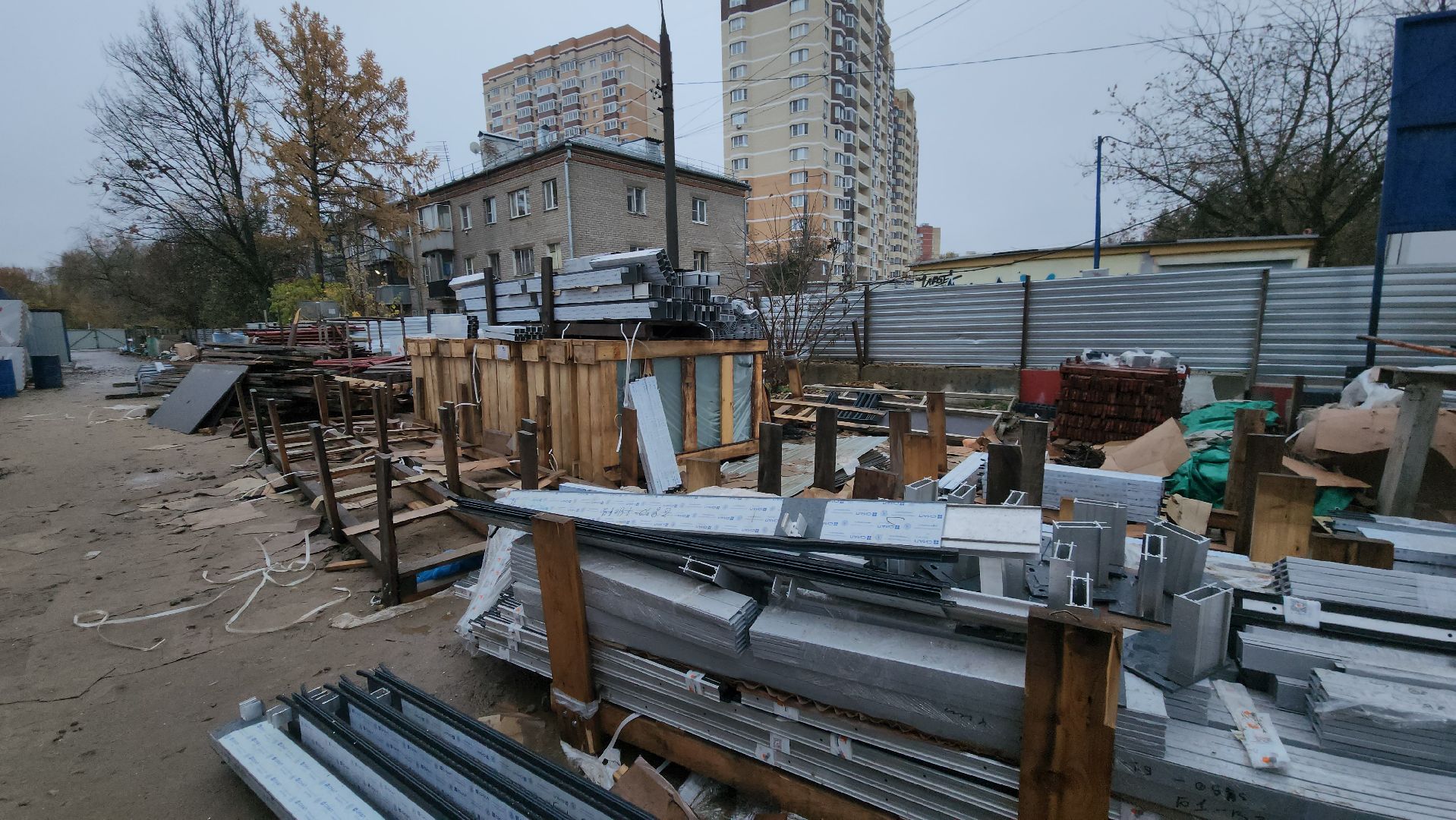 надземный переход, Переход над жд, Лобня,