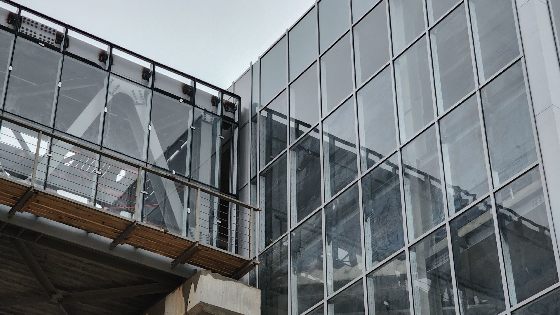 надземный переход, Переход над жд, Лобня,