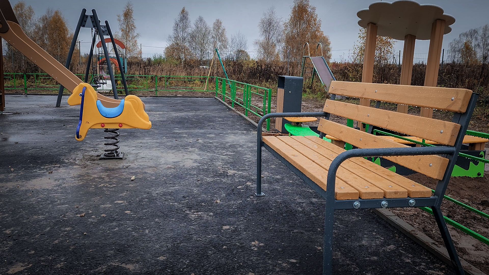 бронницы, детская площадка в бронницах, новая детская площадка в бронницах, игровой комплекс на солнечной,