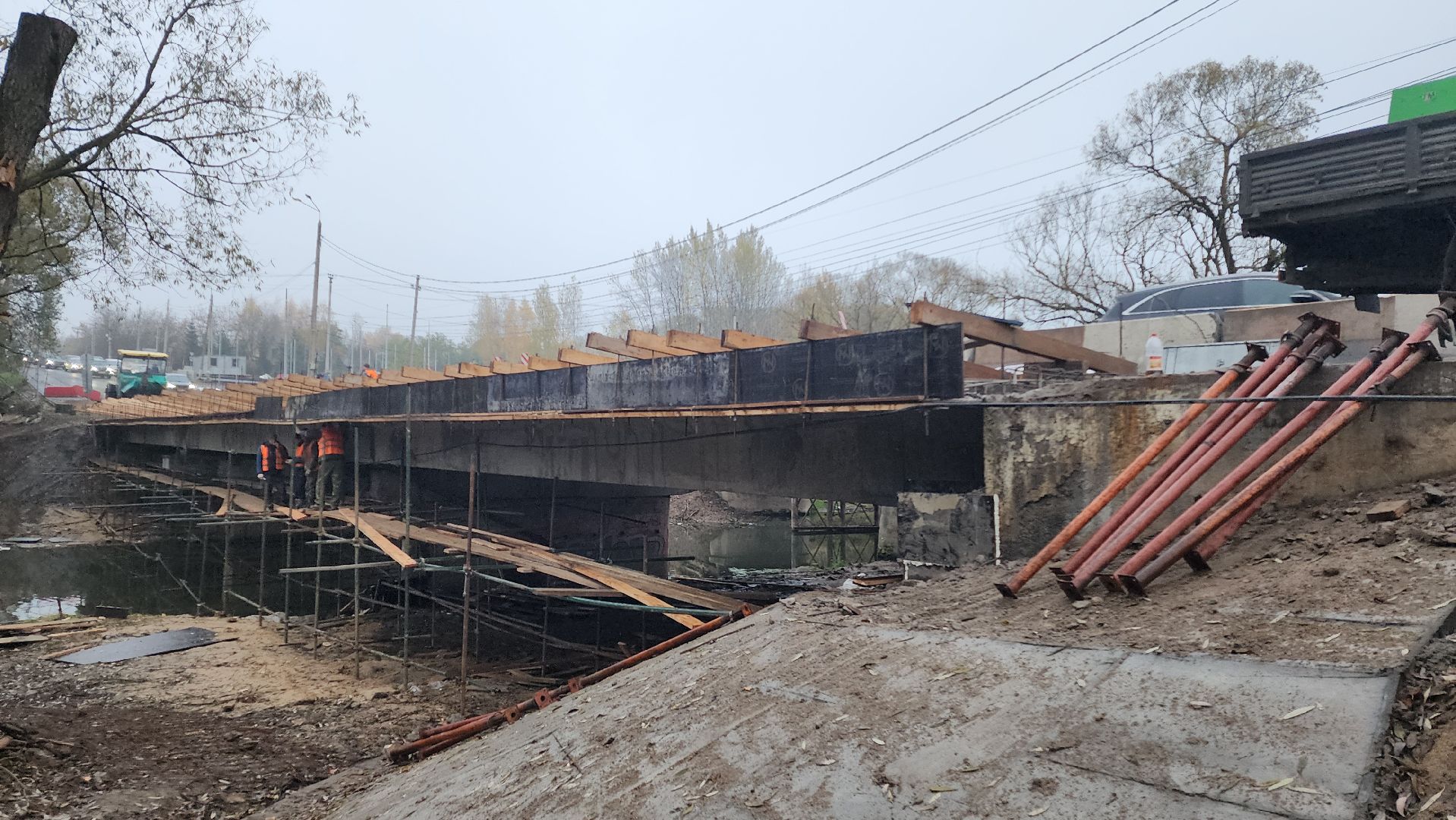 домодедово, подмосковье , капремонт , дороги , ремонт моста ,