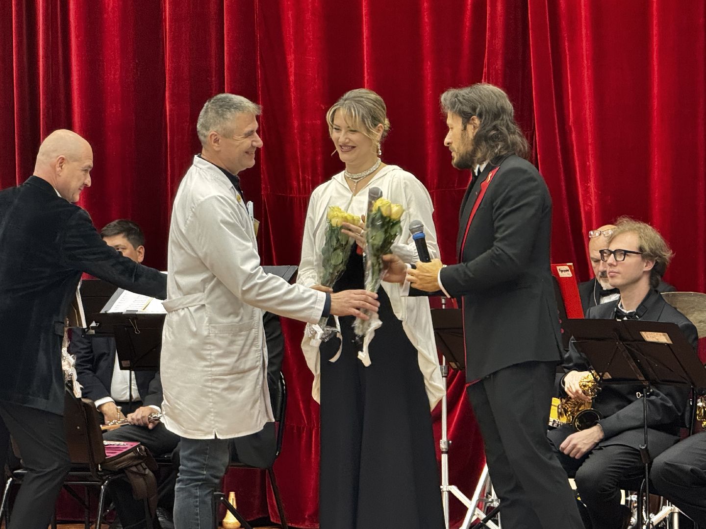 Андрей Балин, Служу Отечеству, Госпиталь Солнечногорска,