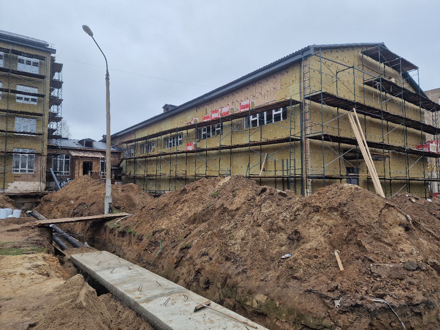 воскресенский колледж,  капитальный ремонт,