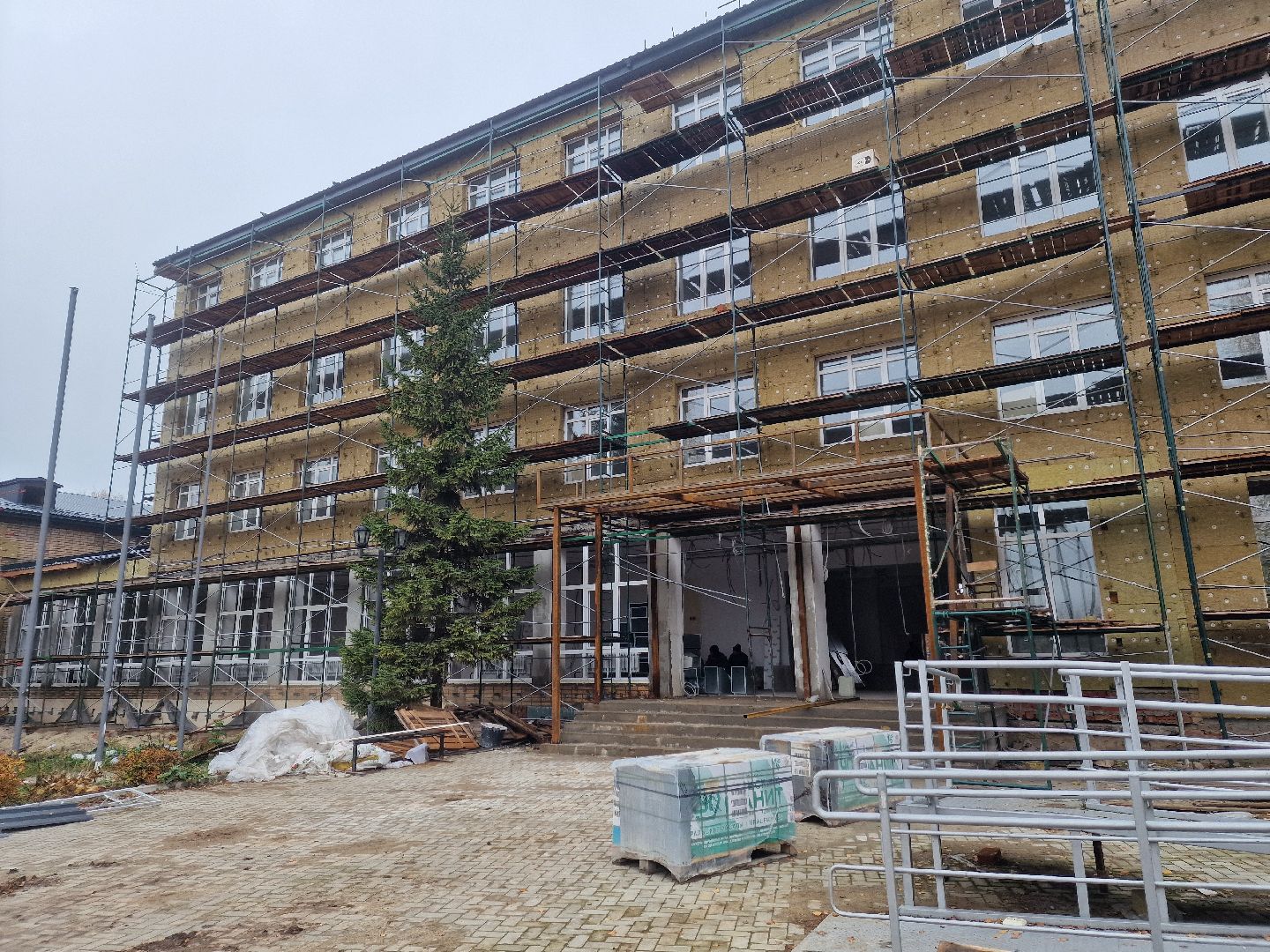 воскресенский колледж,  капитальный ремонт,