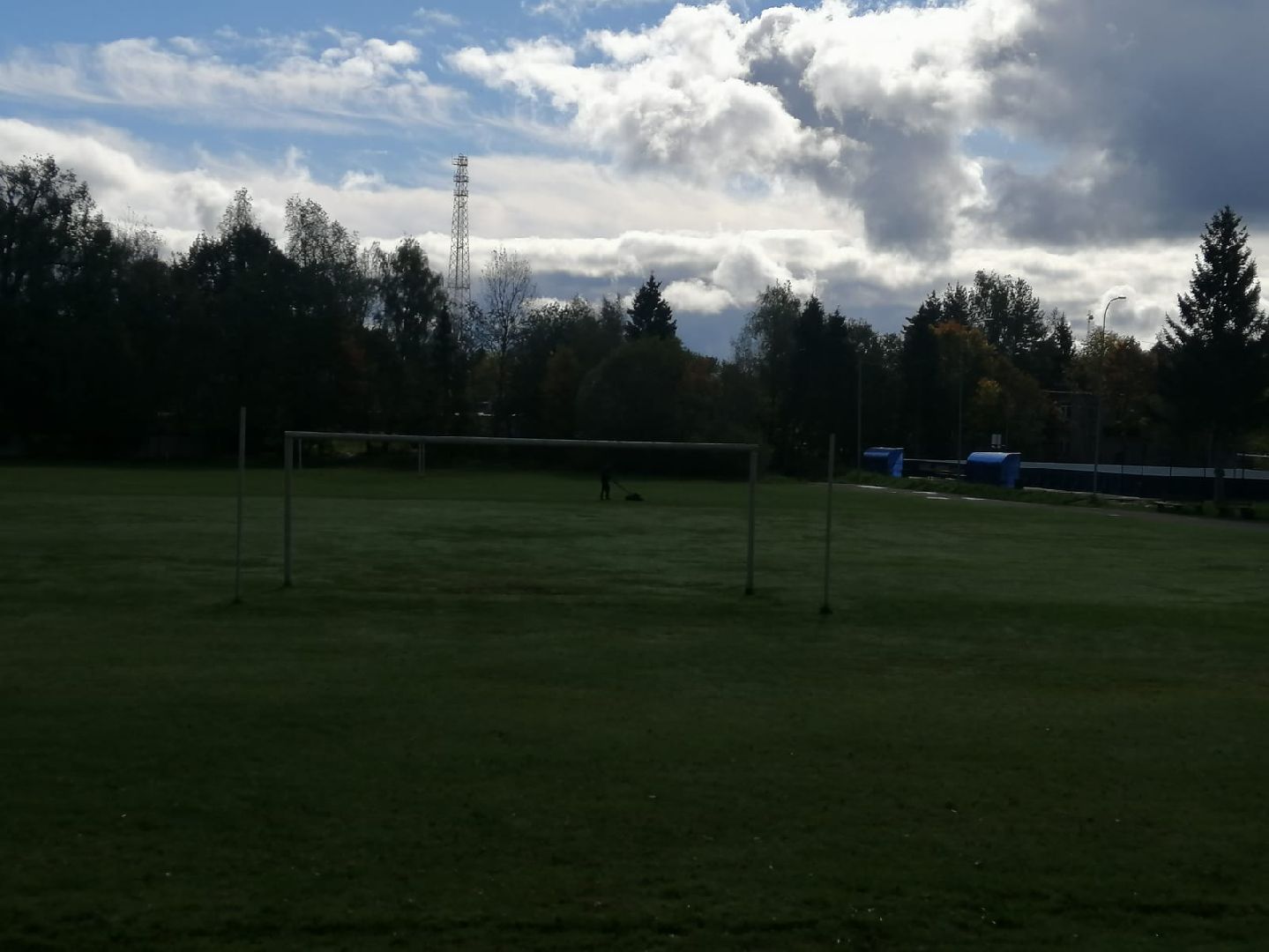 стрижка газонов, стадион, городской округ восход, благоустройство,