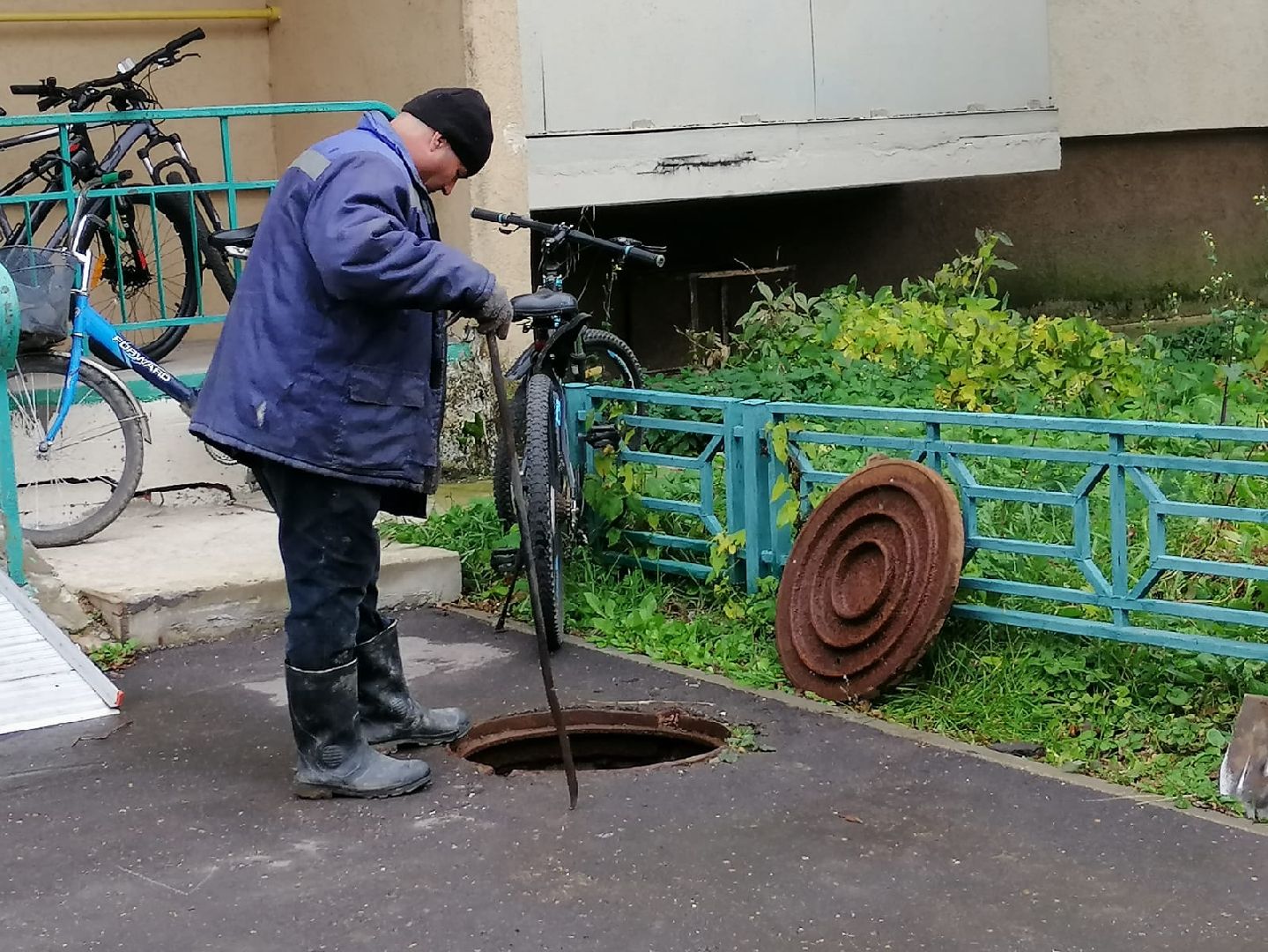 канализационная сеть, канализационные колодцы, жкх, городской округ восход,