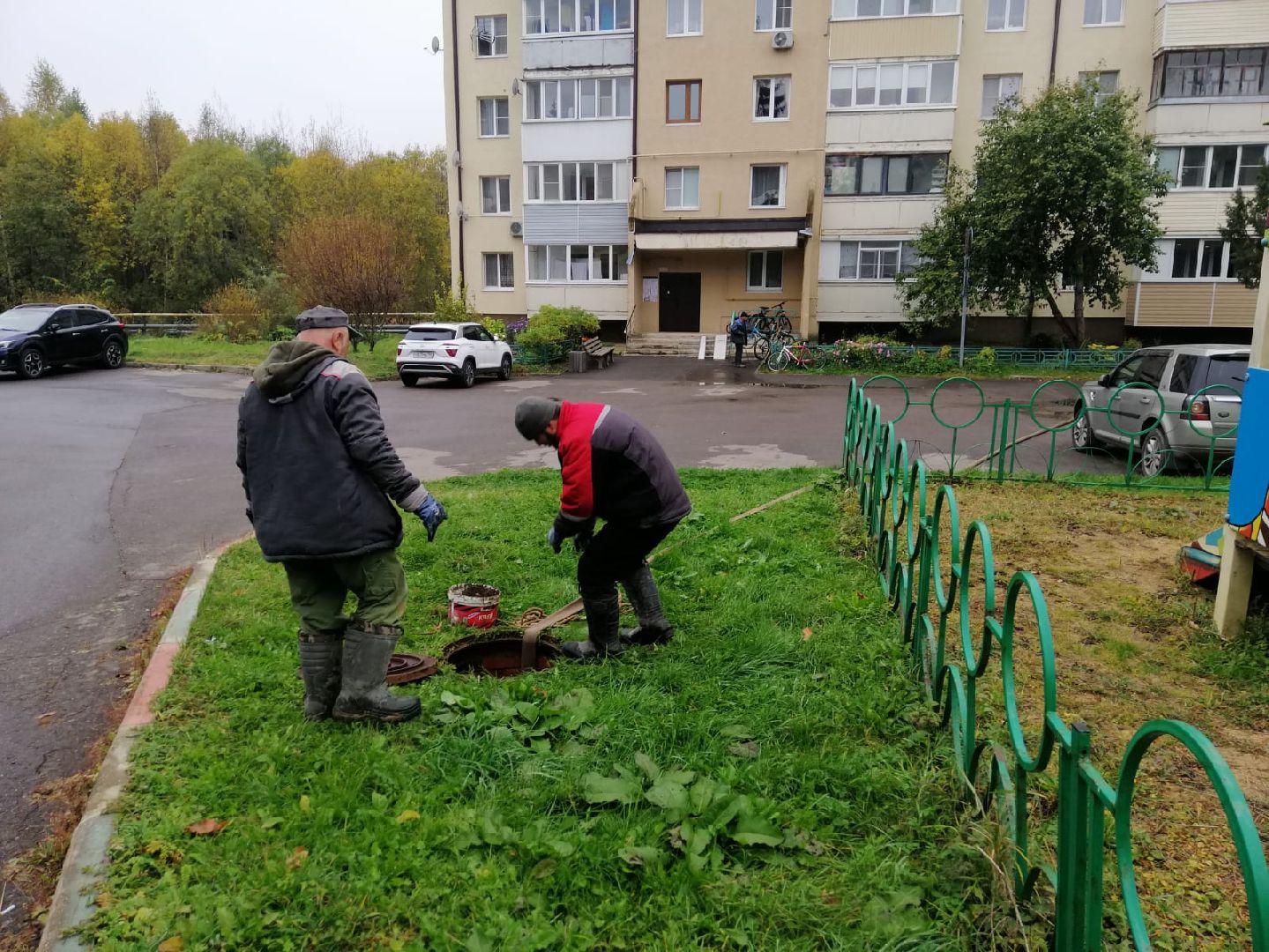 канализационная сеть, канализационные колодцы, жкх, городской округ восход,