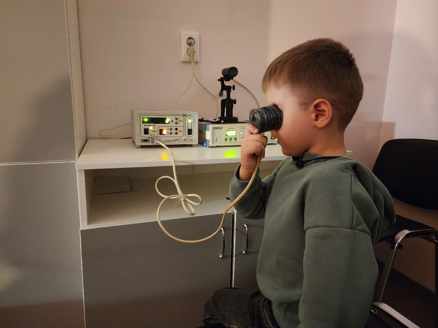 Подольск , Детская больница , Кабинет охраны зрения,