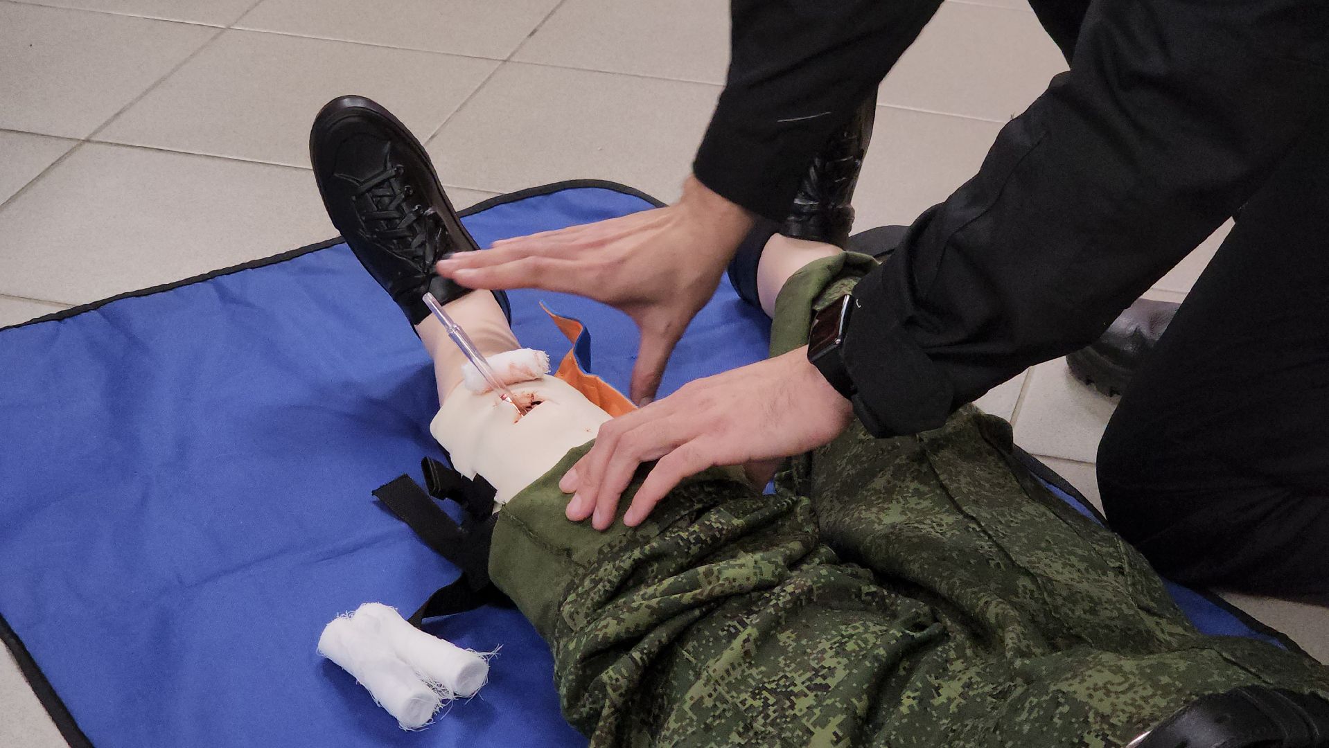 кашира, школьники, движение первых, мастер-класс, оказание первой помощи, дети, обзр,