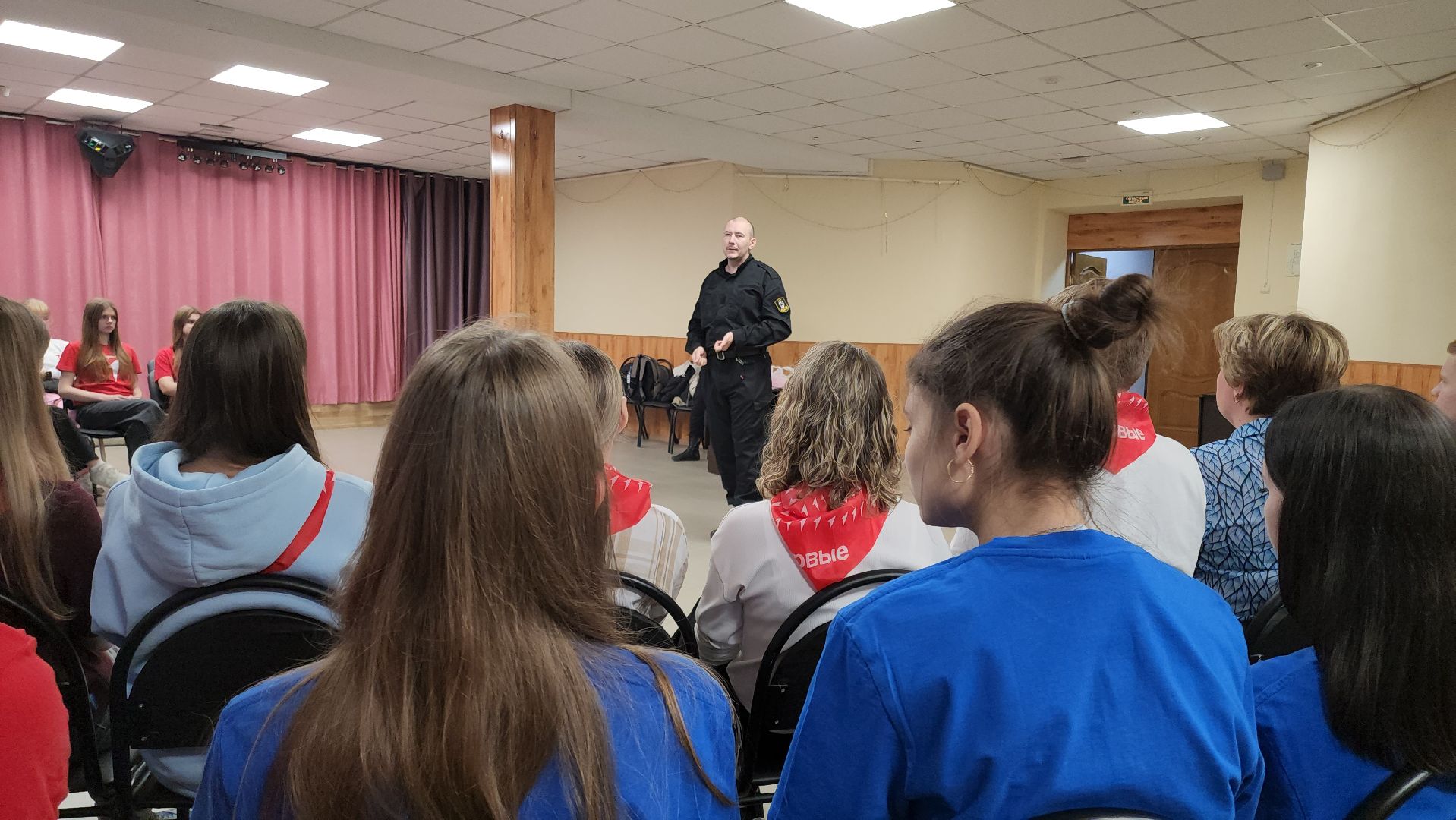 кашира, школьники, движение первых, мастер-класс, оказание первой помощи, дети, обзр,