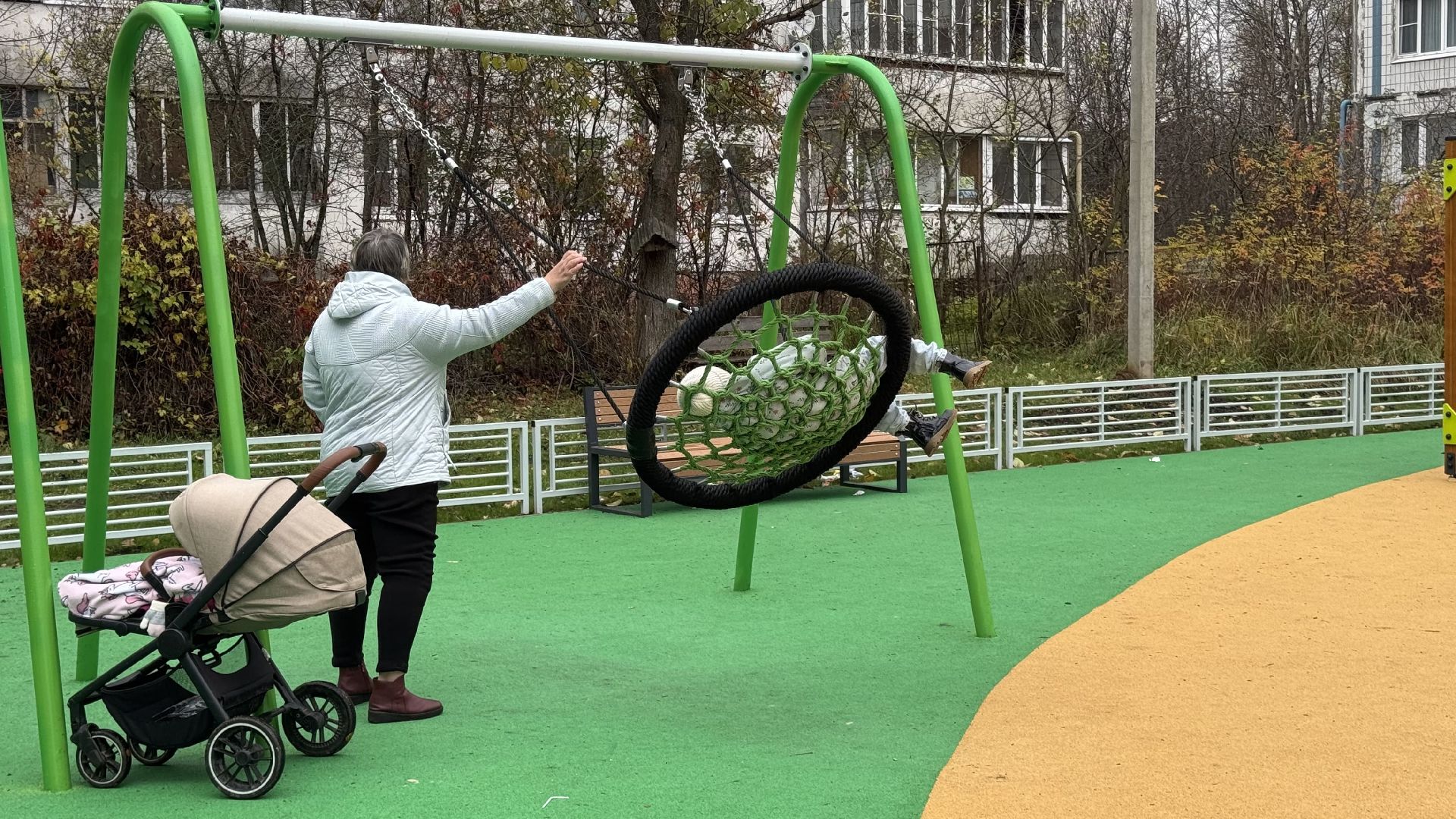 Хотьково, Сергиево-Посадский городской округ, детская площадка ,