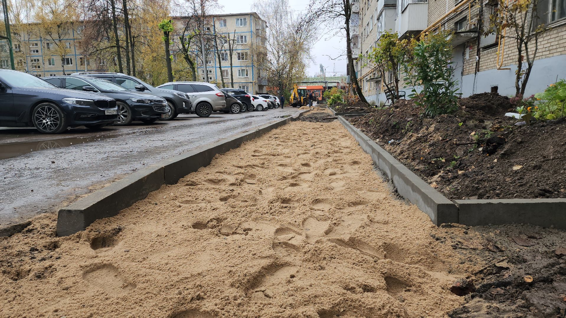 Асфальтирование , Тротуары , Лобня ,