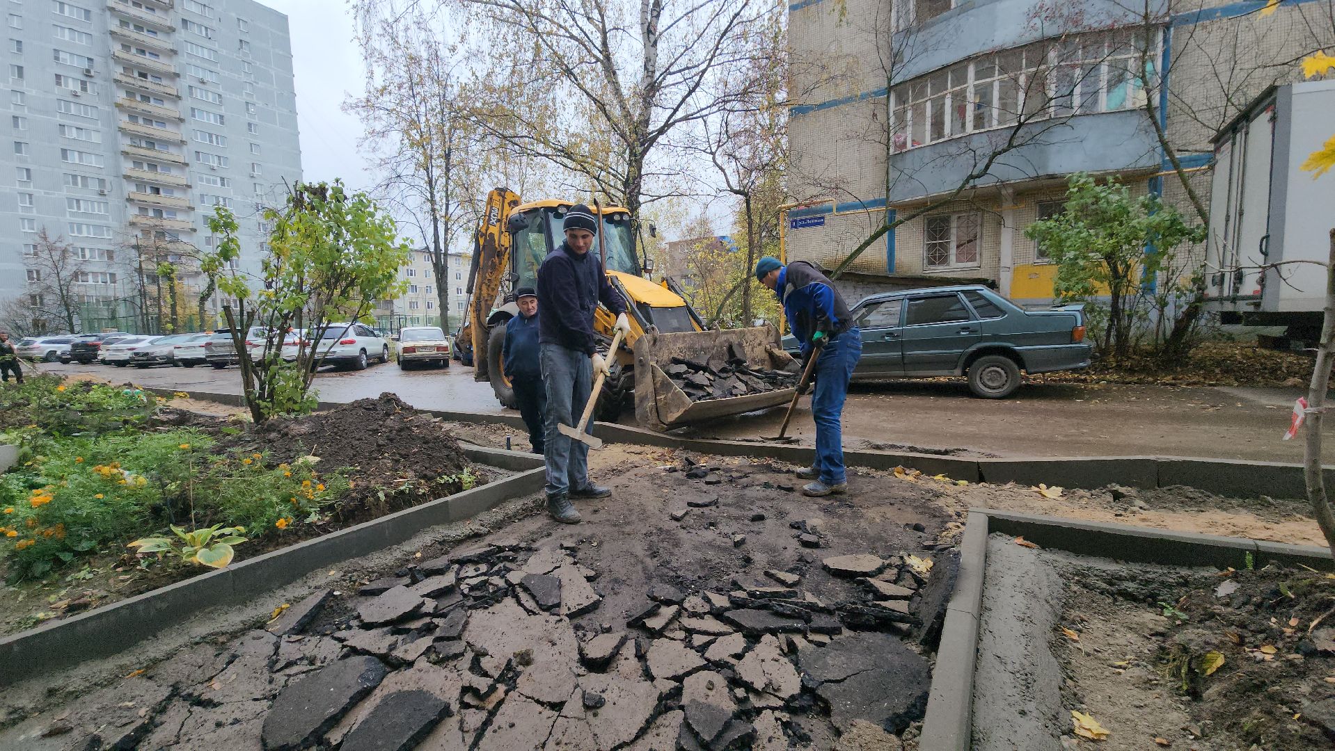 Асфальтирование , Тротуары , Лобня ,