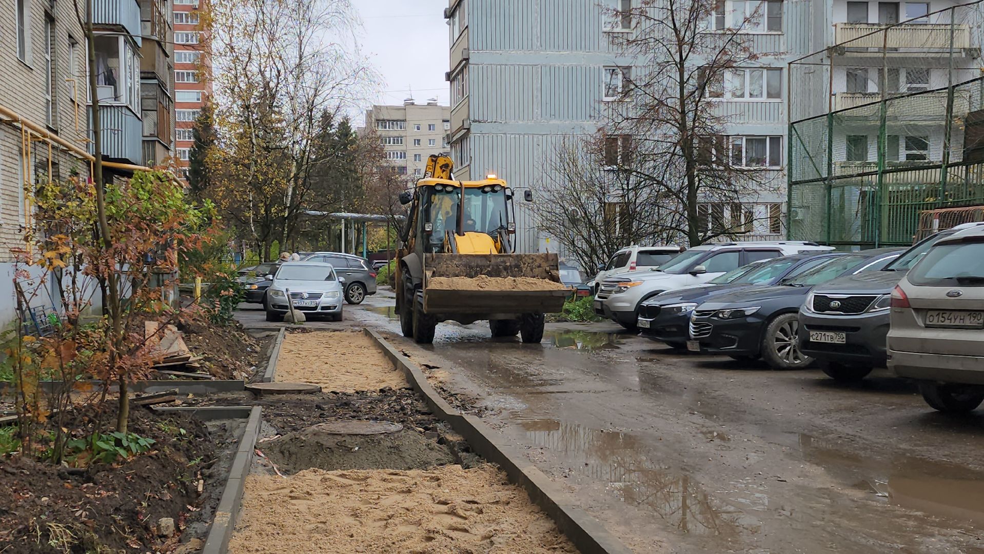 Асфальтирование , Тротуары , Лобня ,