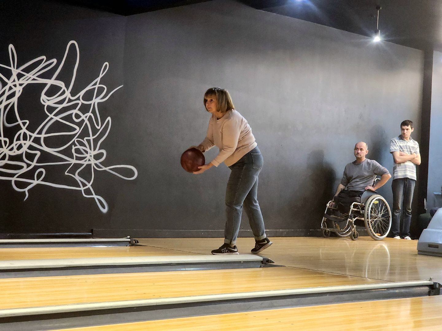 боулинг, соревнования, люди с инвалидностью,