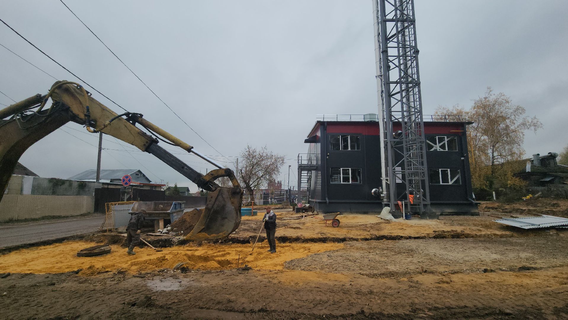 люберцы, новая поликлиника, поселок октябрьский, новая котельная,