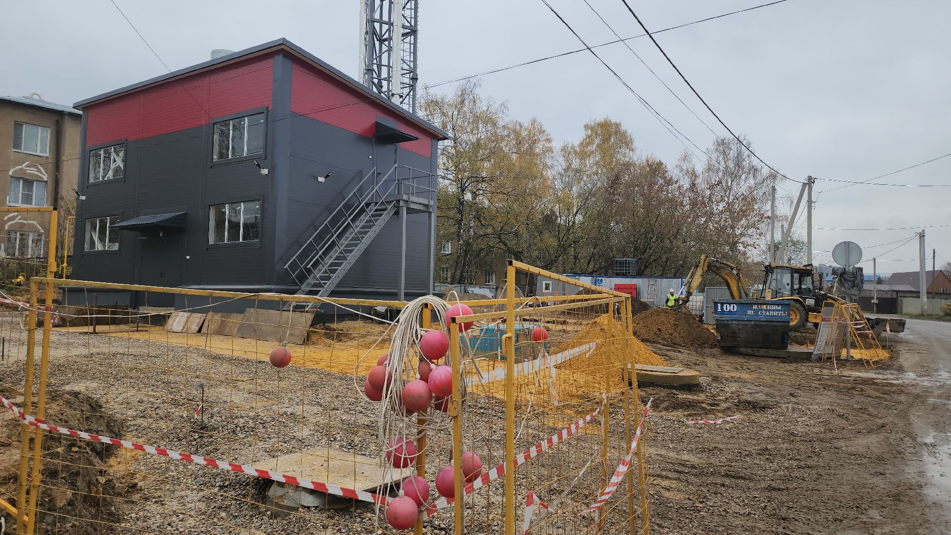 люберцы, новая поликлиника, поселок октябрьский, новая котельная,