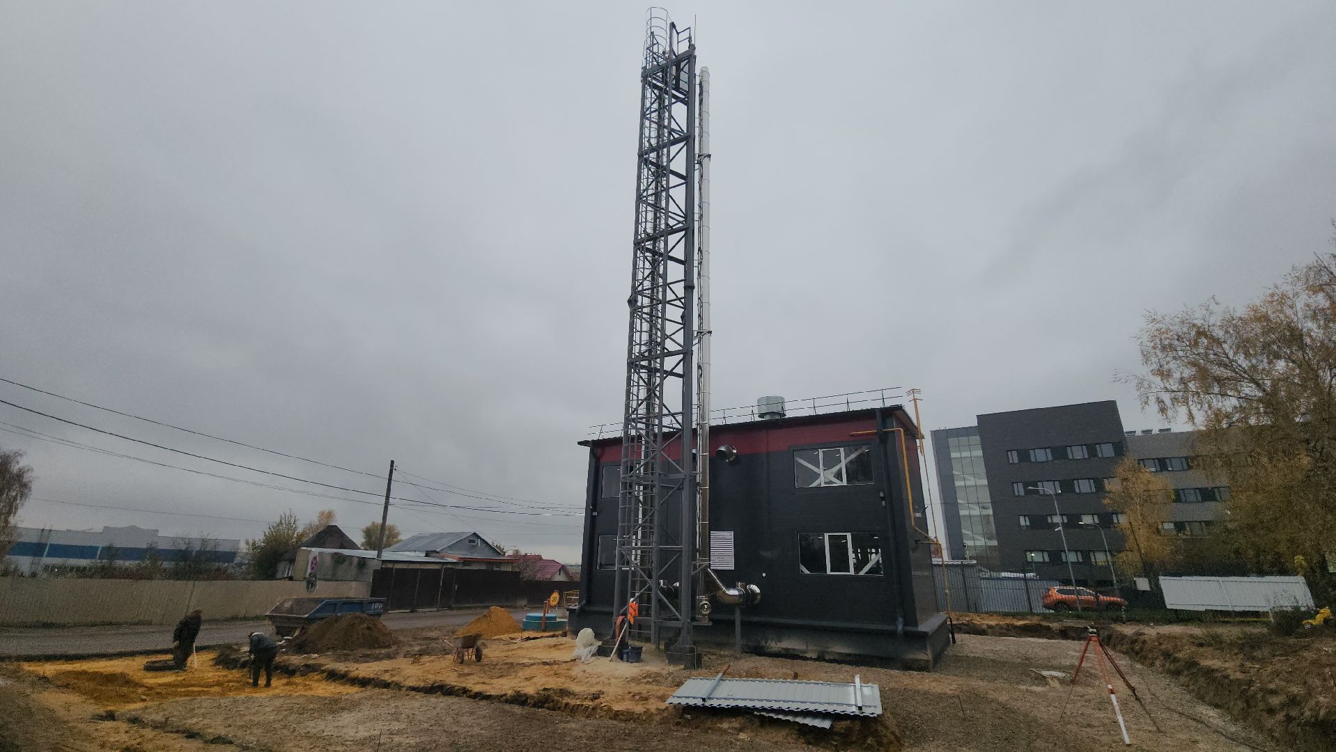 люберцы, новая поликлиника, поселок октябрьский, новая котельная,